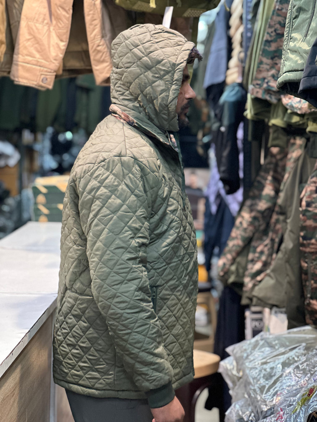 New Pattern 2-in-1 Reversible Jacket, Printed & OG, Double Sided