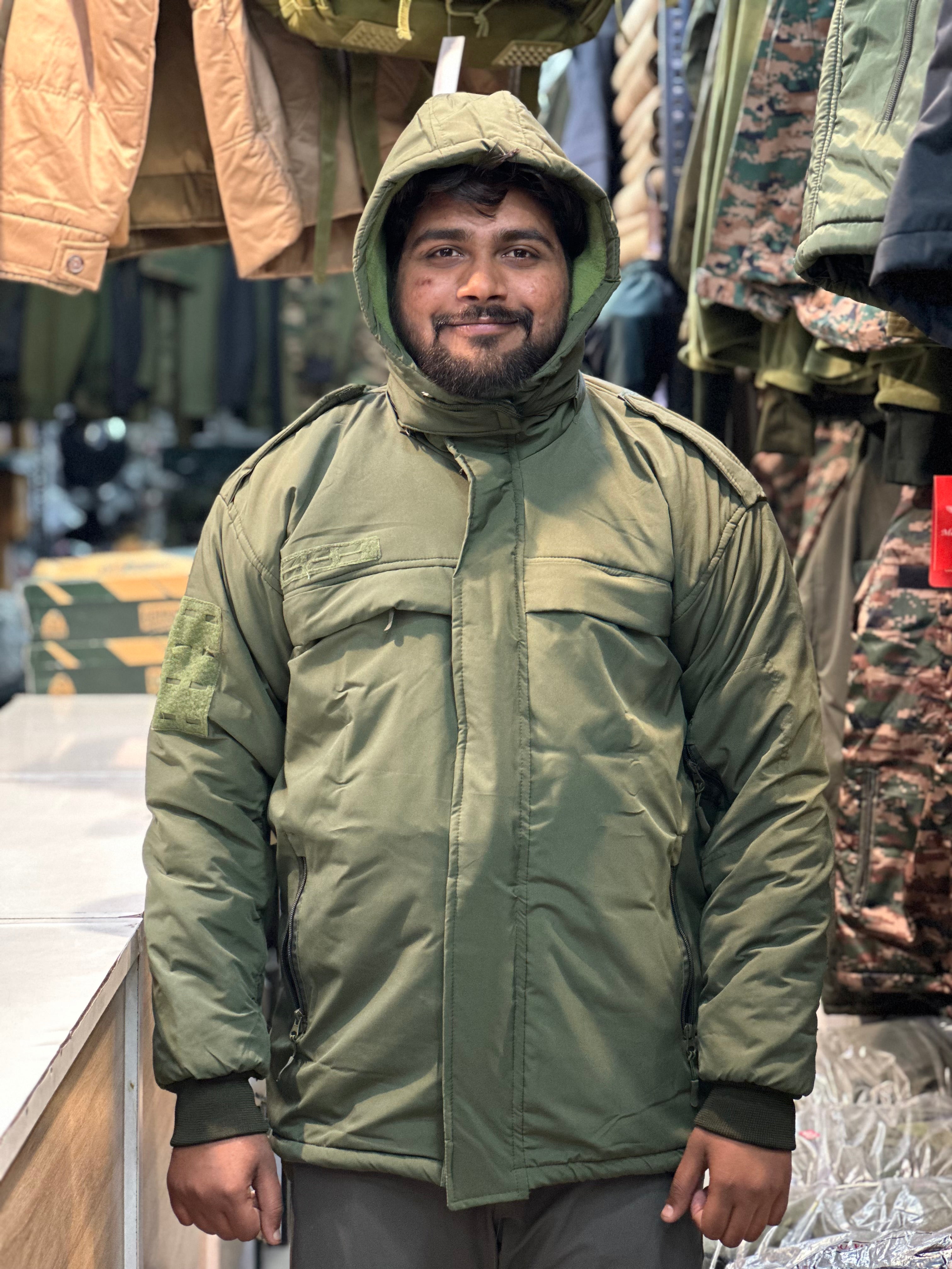 Highlander Jacket, OG Color, -10°C – Shree Jain Army Store