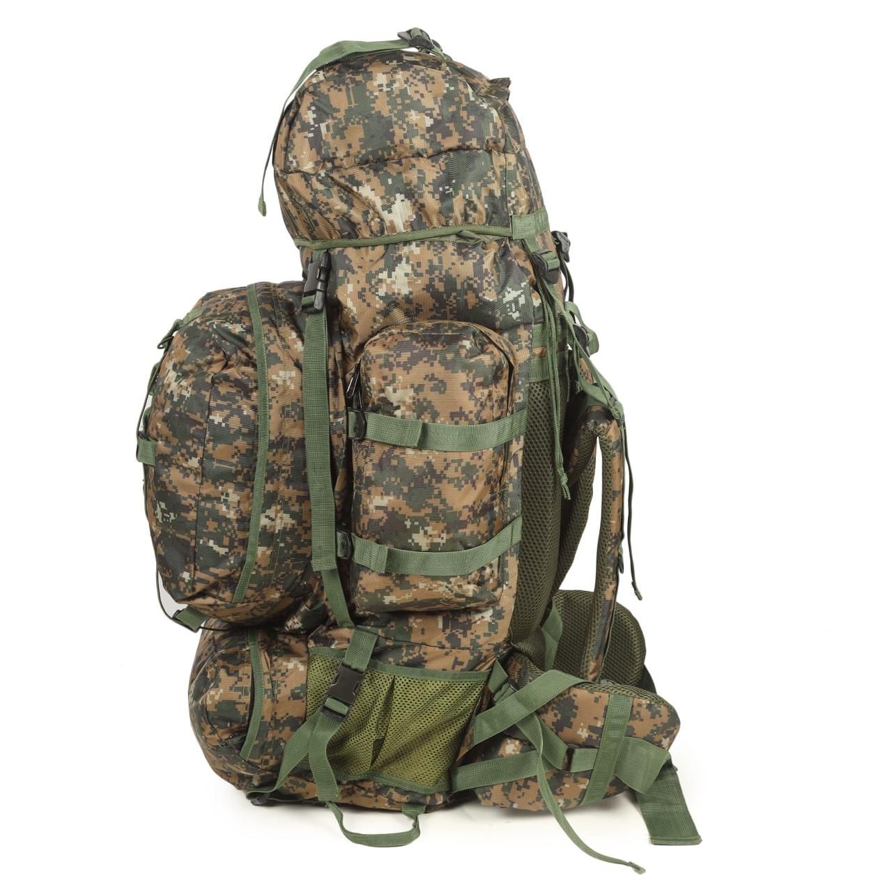 Rucksack Bag Cobra Print, 90 L with Detachable Small Bag