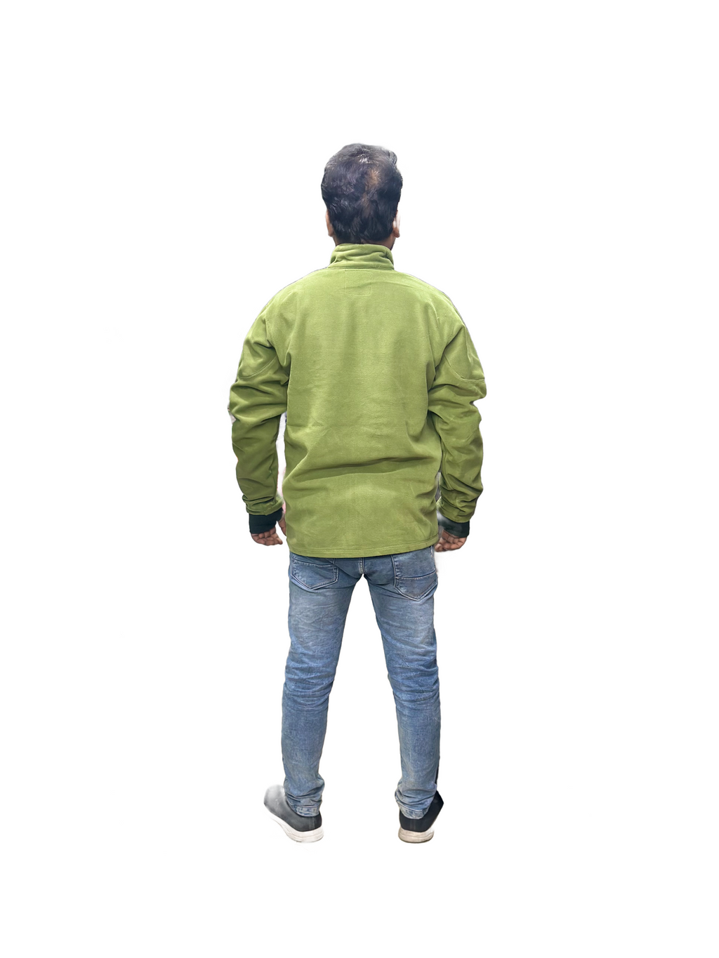 Fleeze Jacket, Light Olive Colour