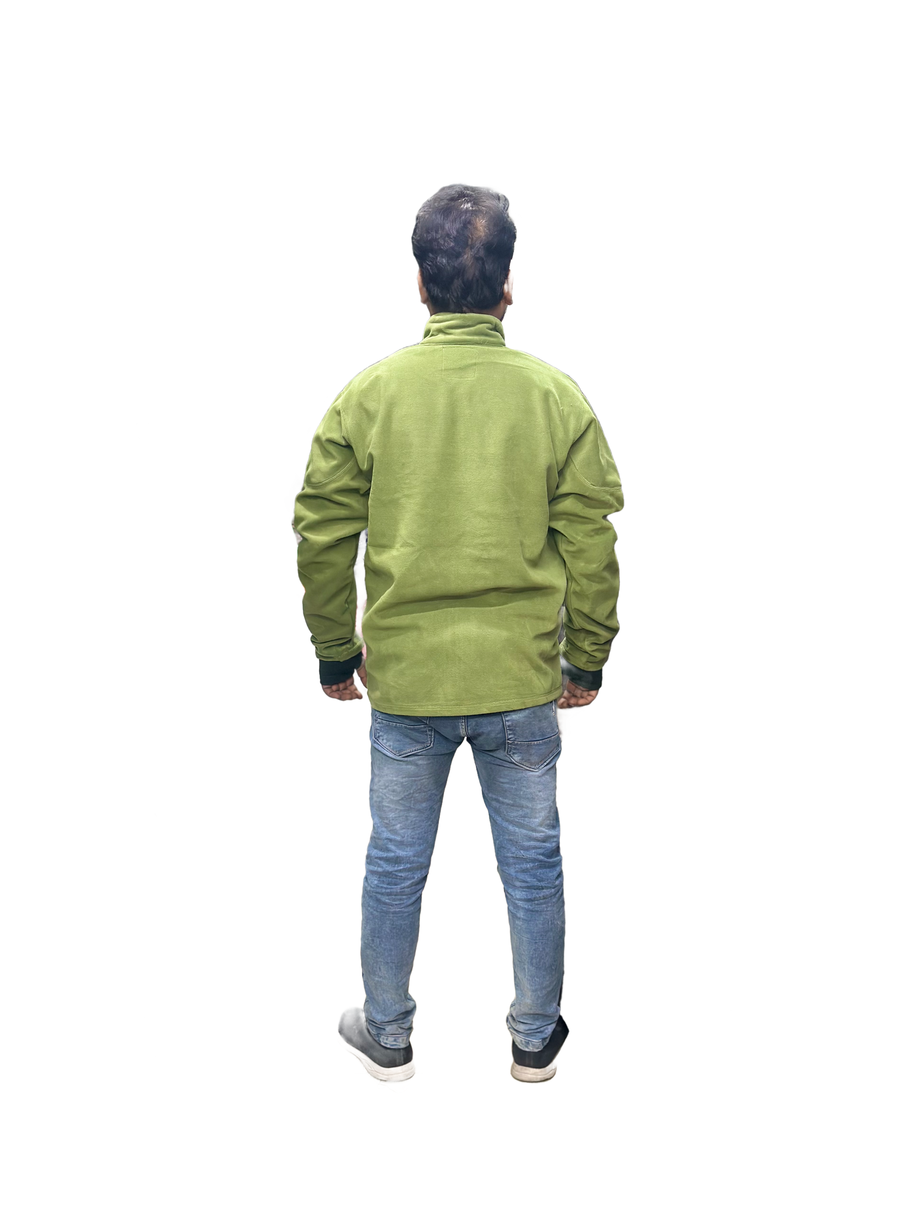 Fleeze Jacket, Light Olive Colour