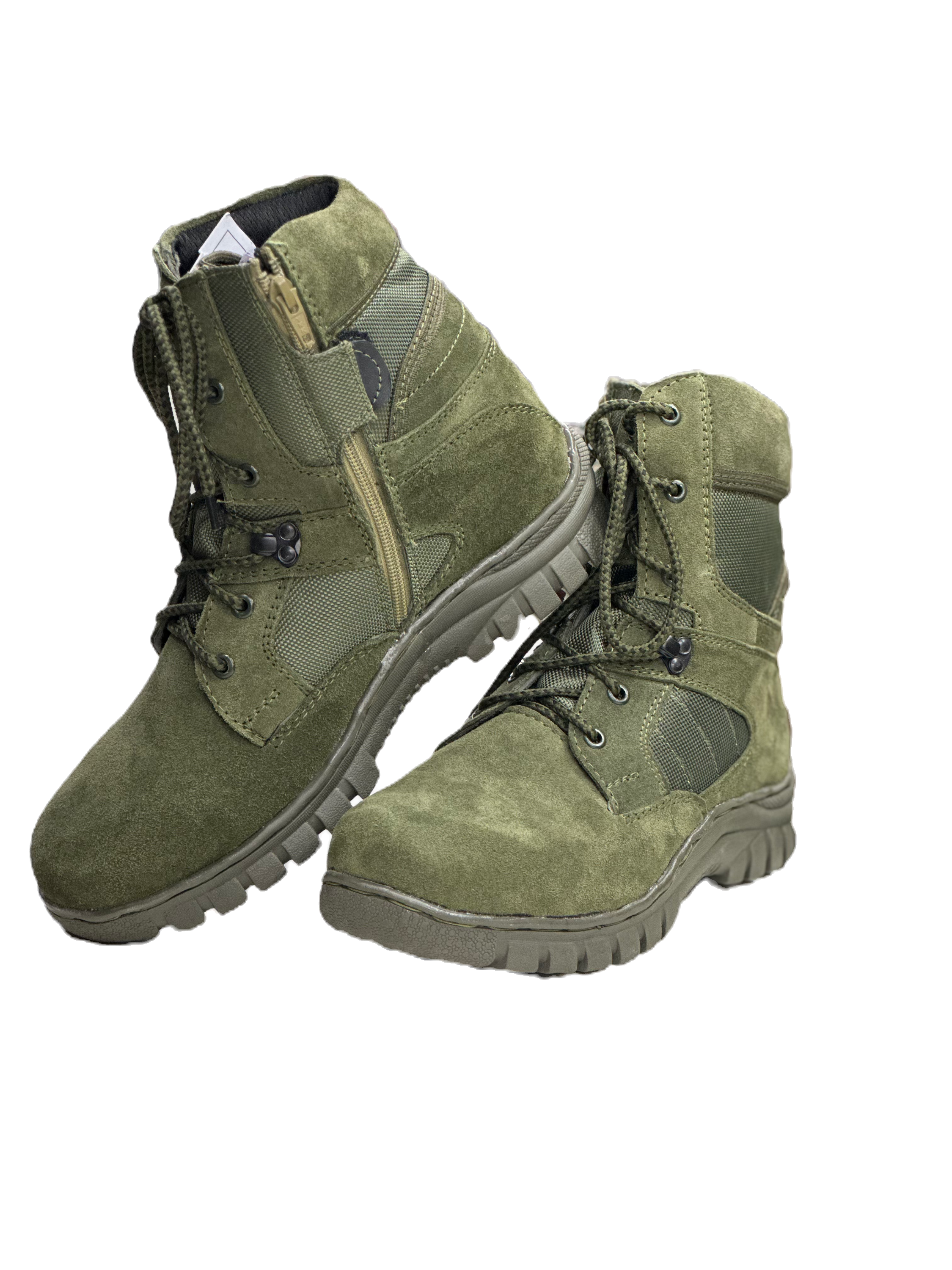 Desert Boot, Olive colour, Zip