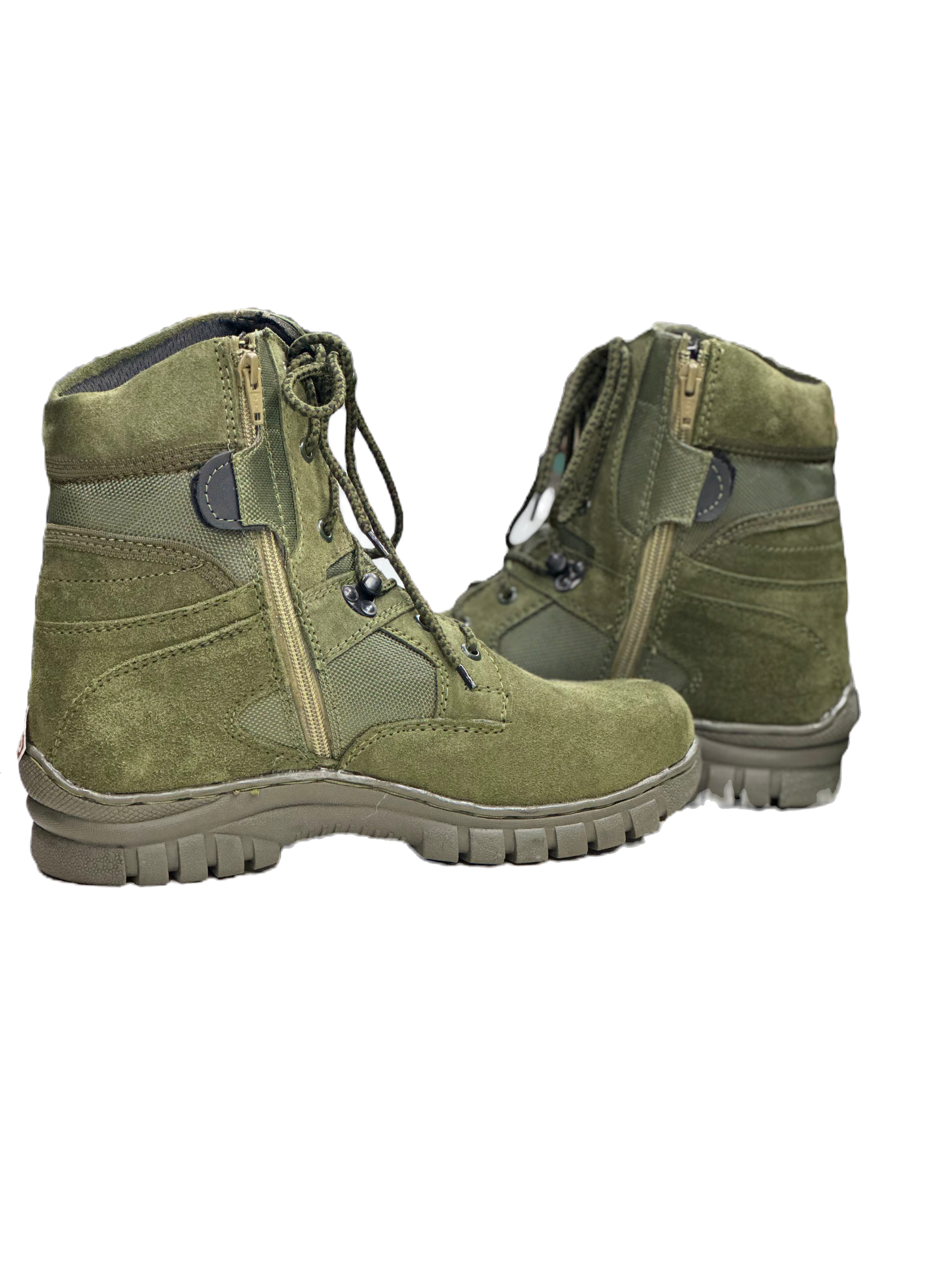 Desert Boot, Olive colour, Zip