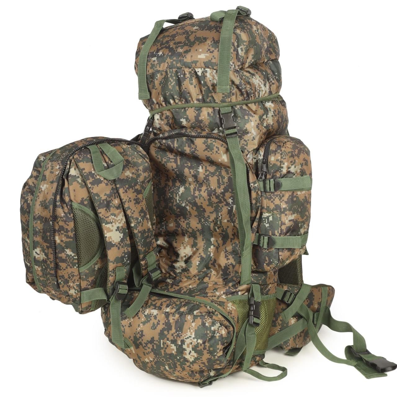 Rucksack Bag Cobra Print, 90 L with Detachable Small Bag
