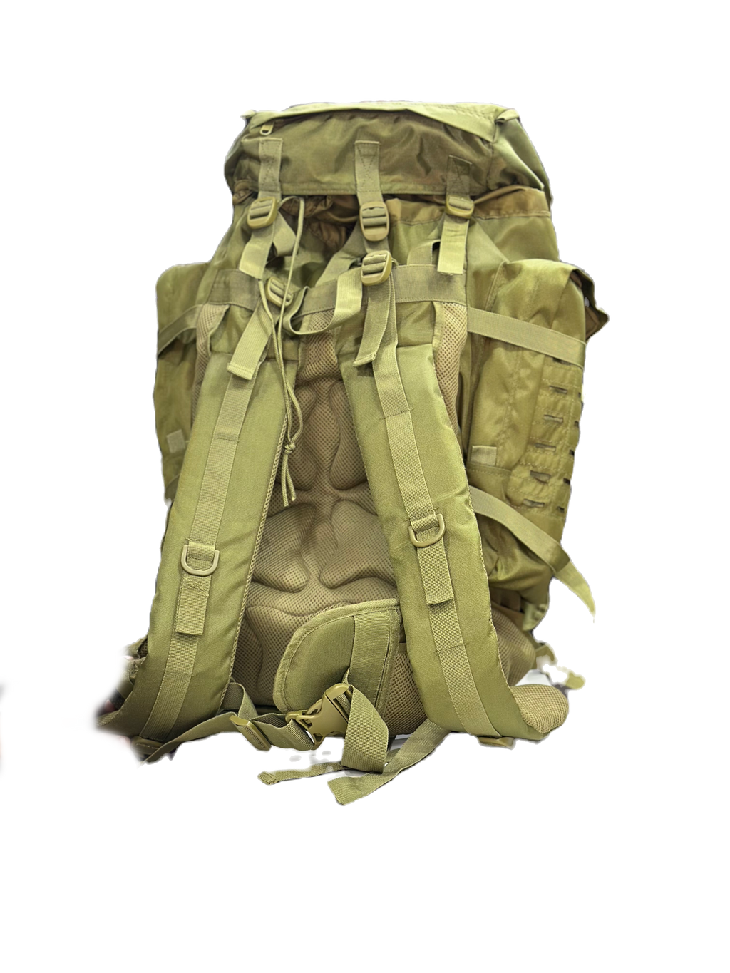 Mec Gear Rucksack Bag OG Color, 90 L, Detachable Small Bag