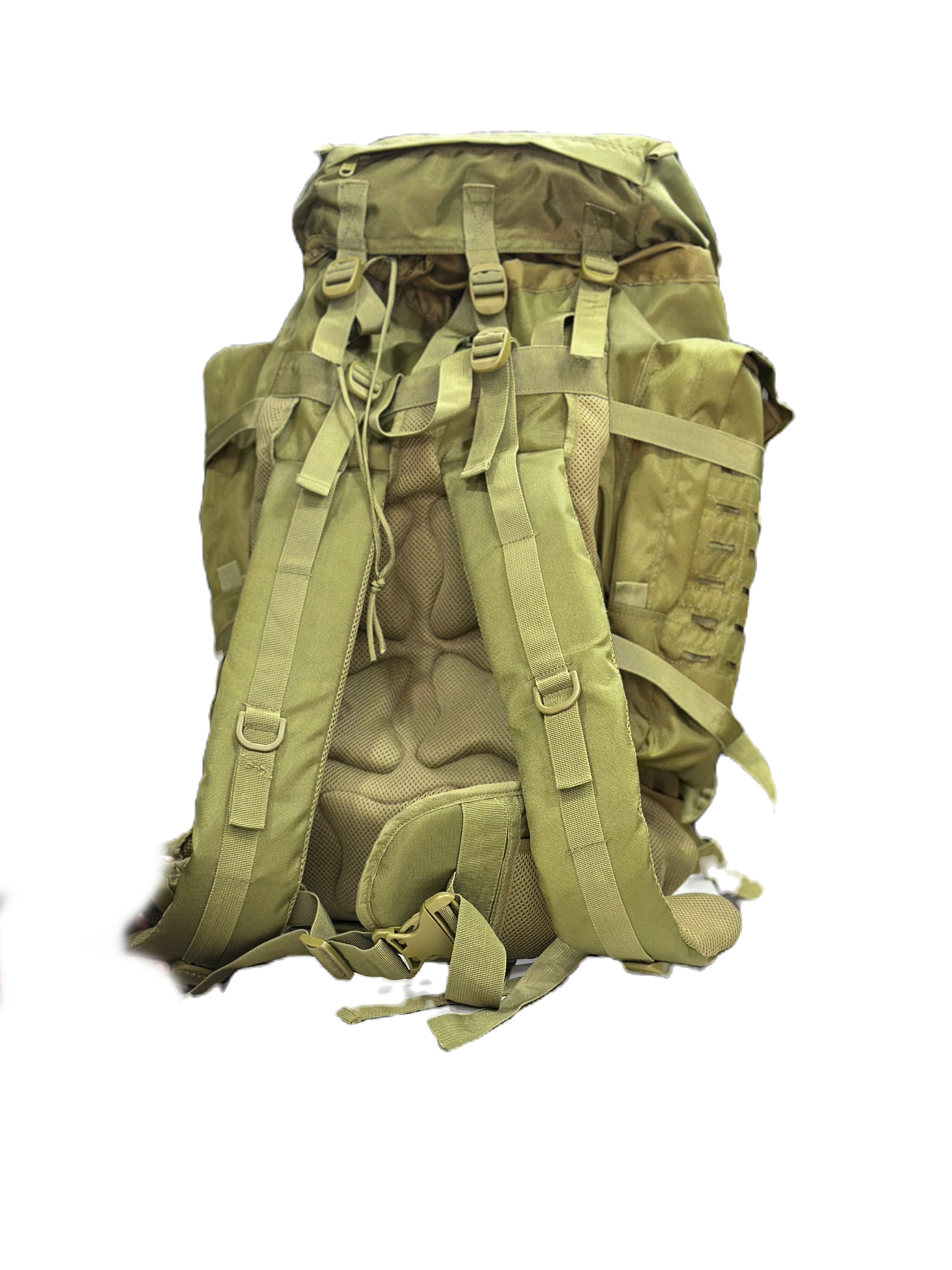 Mec Gear Rucksack Bag OG Color, 90 L, Detachable Small Bag