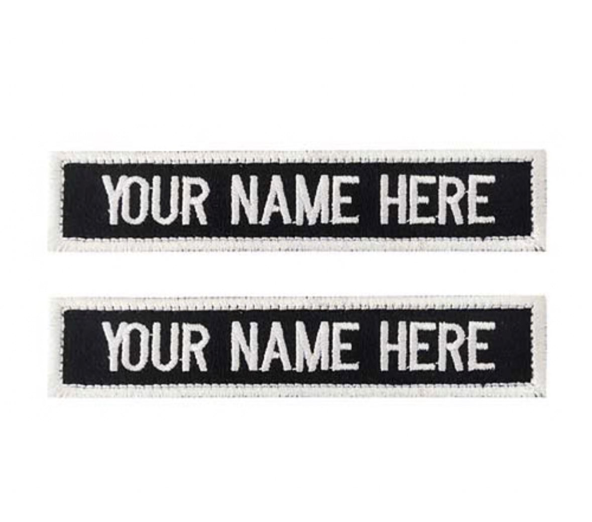 Armud Dress Nameplate Set of 2 pieces | White |
