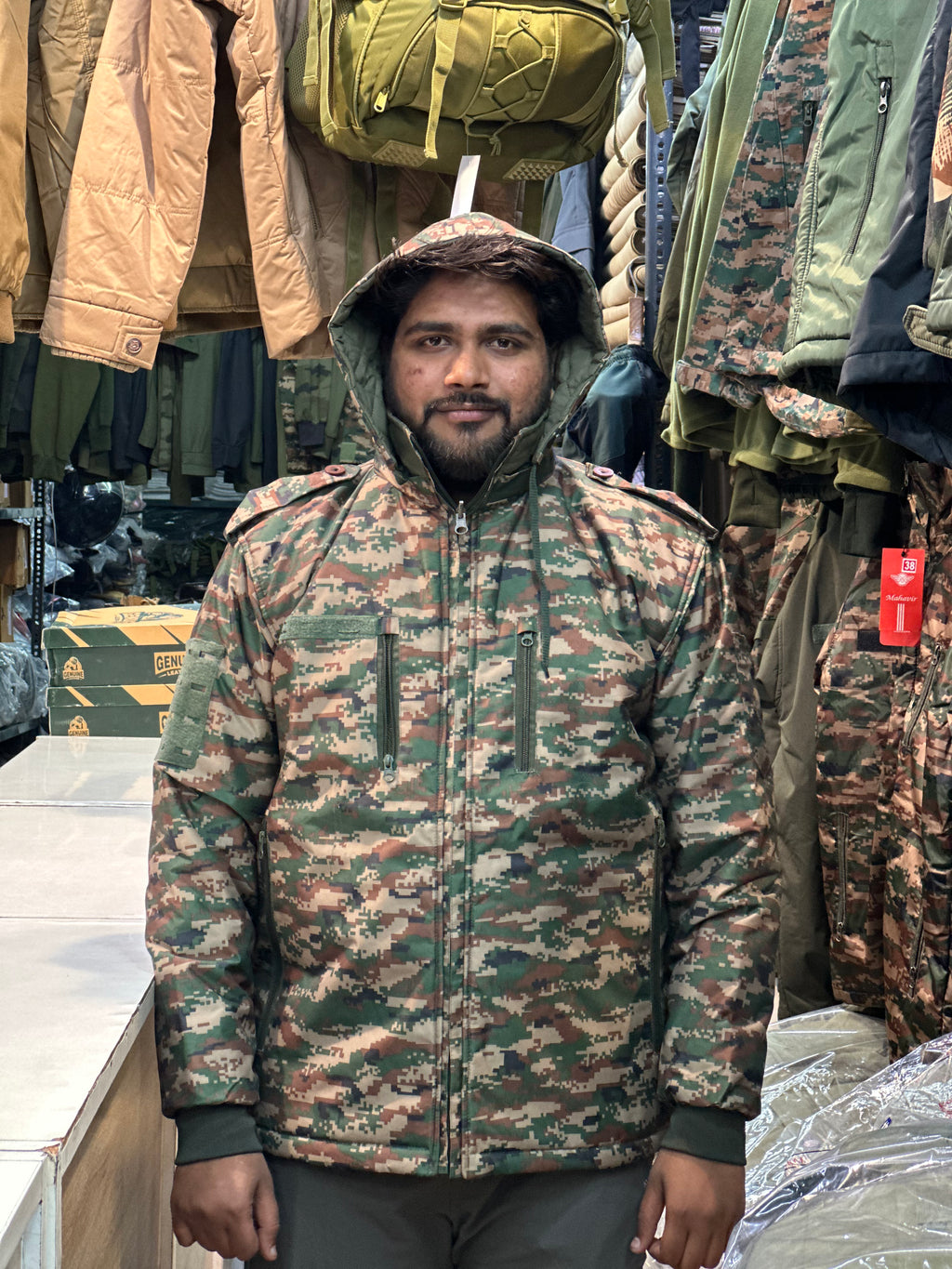 New Pattern 2-in-1 Reversible Jacket, Printed & OG, Double Sided